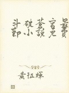 斗破苍穹最新章节小说免费阅读