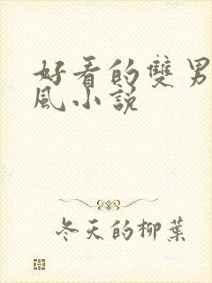 好看的双男主古风小说