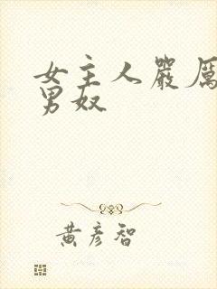 女主人严厉调教男奴