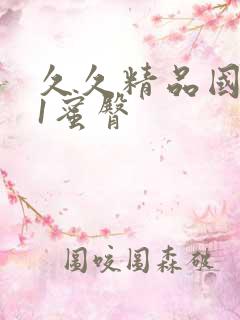 久久精品国产91蜜臀