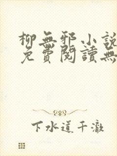 柳无邪小说全文免费阅读无弹窗
