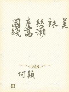 国产丝袜美腿在线高潮