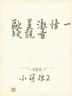 欧美激情一区在线观看