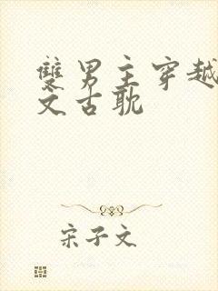 双男主穿越基建文古耽