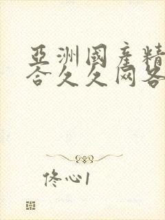 亚洲国产精品综合久久网各