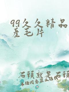 99久久精品国产毛片