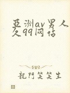 亚洲av男人久久99网站