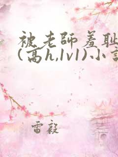 被老师羞耻调教(高h,1v1)小说