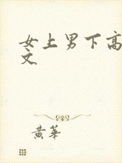 女上男下高h爽文