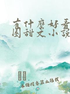 有什么好看的校园甜文小说推荐一下