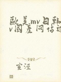 欧美mv日韩mv国产网站进入