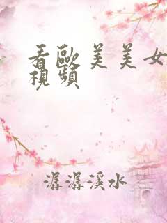 看欧美美女性插视频