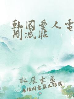 韩国爱人电影未删减版