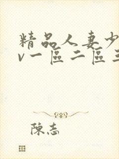 精品人妻少妇av一区二区三区