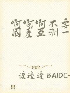 啊啊啊不要视频国产亚洲一区视频国产