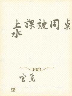 上课被同桌摸出水