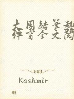 大团结笔趣阁无弹窗全文阅读