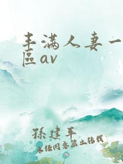 丰满人妻一区二区av