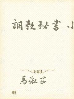 调教秘书 小说