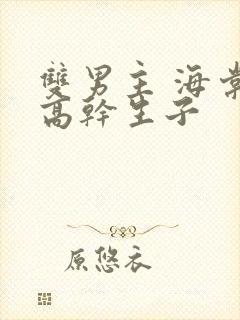 双男主 海棠 高干生子