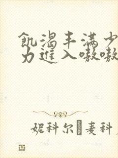 饥渴丰满少妇大力进入嗷嗷叫