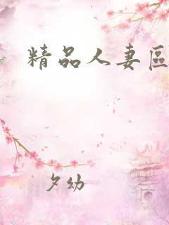 精品人妻区不卡