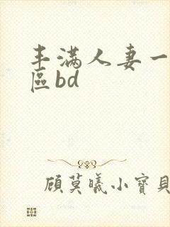 丰满人妻一区二区bd