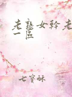 老熟女干老熟女一区