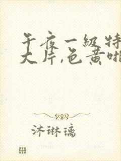 午夜一级特黄a大片,色黄啪啪