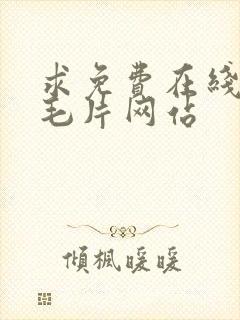 求免费在线观看毛片网站