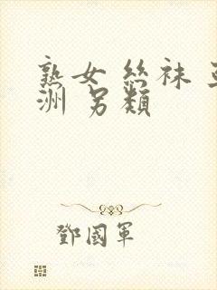 熟女 丝袜 亚洲 另类