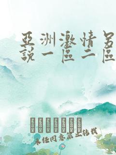 亚洲激情另类小说一区二区三区