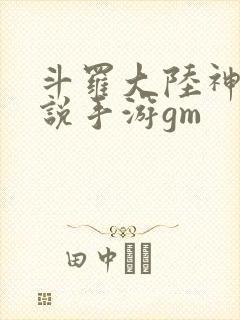 斗罗大陆神界传说手游gm