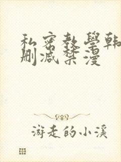 私密教学韩漫无删减禁漫