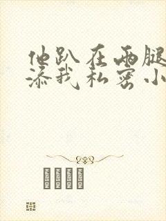 他趴在两腿中间添我私密小说