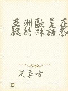 亚洲欧美在线美腿丝袜诱惑