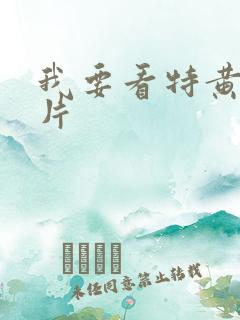 我要看特黄一级片