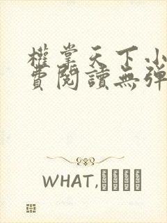 权掌天下小说免费阅读无弹窗