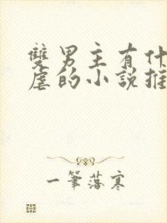 双男主有什么很虐的小说推荐