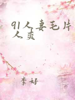 91人妻毛片人人爽