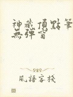 神藏顶点笔趣阁无弹窗