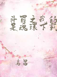 斗罗之我的武魂是魂环下载txt