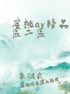 蜜桃av精品一区二区