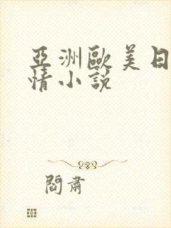 亚洲欧美日韩激情小说