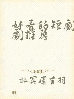 好看的短剧 网剧推荐