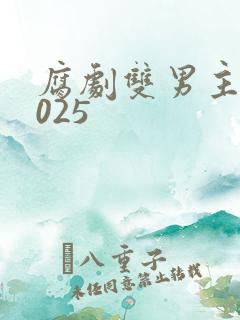 腐剧双男主剧2025