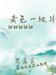黄色一级片wwwwwww