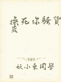 操死你骚货爽不爽