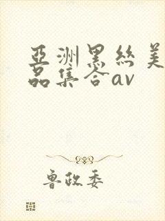 亚洲黑丝美女极品集合av