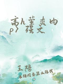 高h荤爽肉〈np〉强文